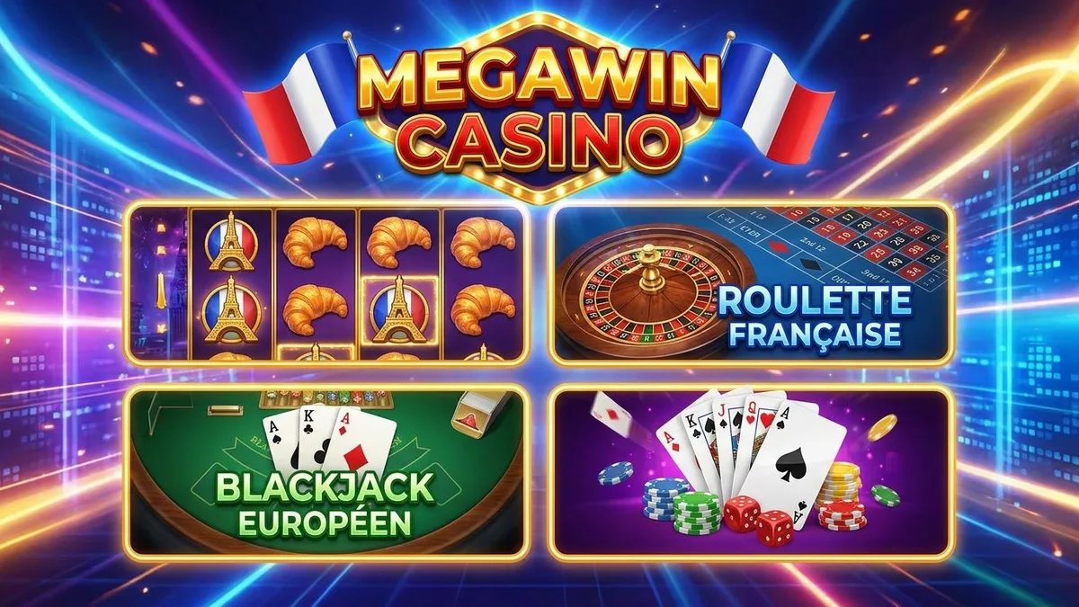 Jeux de casino Megawin